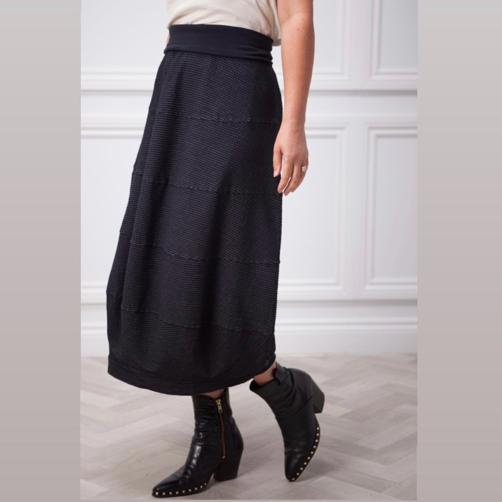 ELEMENTE CLEMENTE Black Pepina Pull On Balloon Skirt Size 2